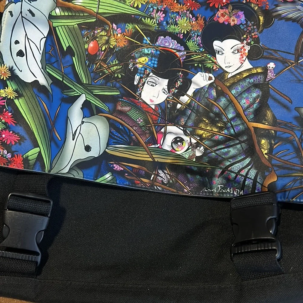 Miguel Paredes Miami Based Artist Anime Japanese Messenger bag Rare